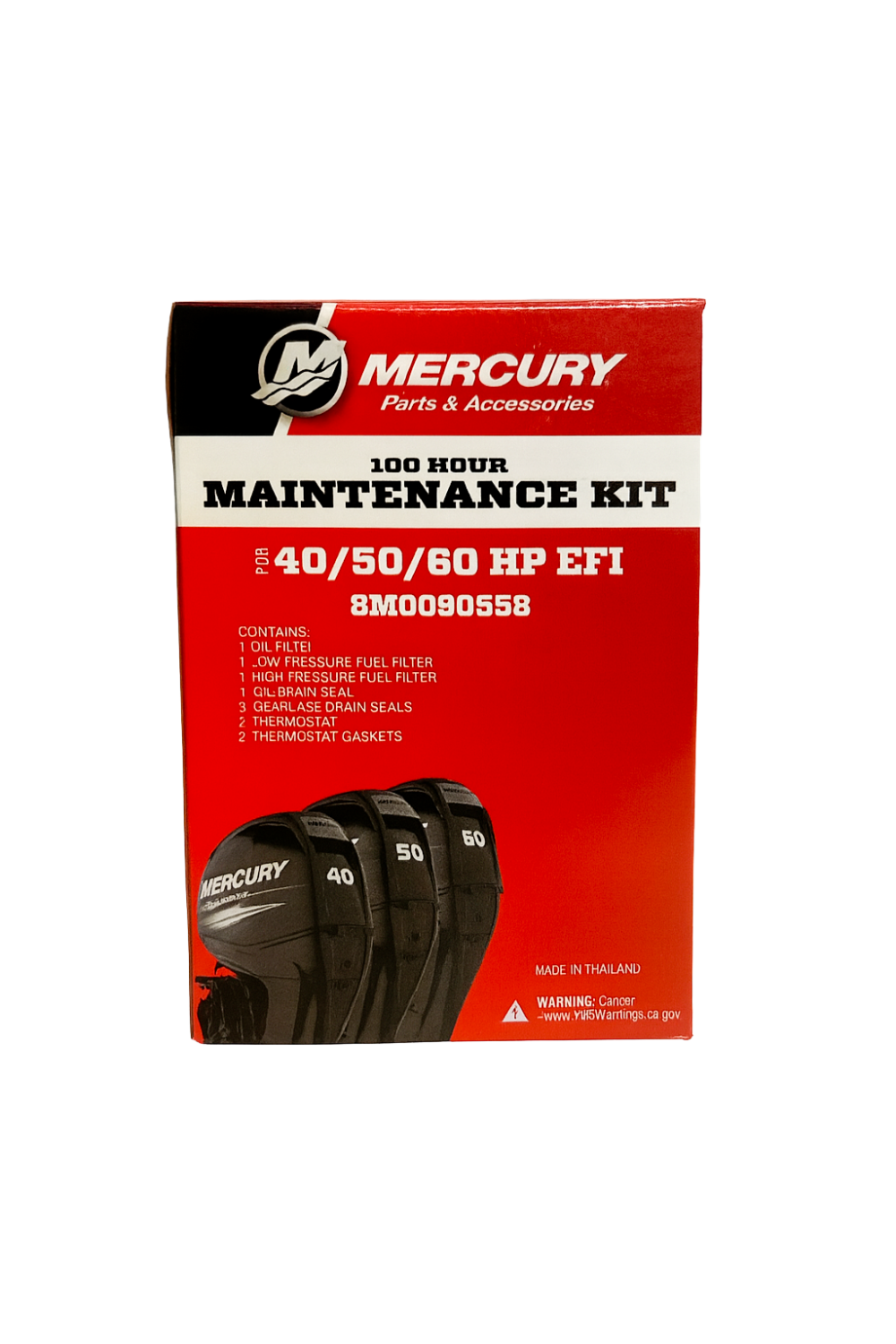 Mercury 100-timers Servicekit F40-F60 EFI 4-syl.