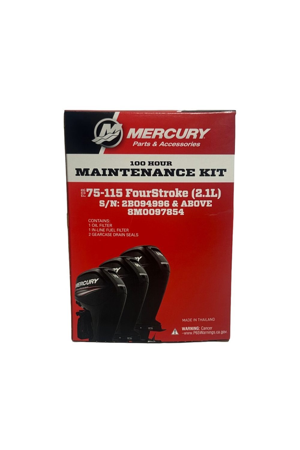 Mercury 100-timers Servicekit F75-F115 EFI 2.1L