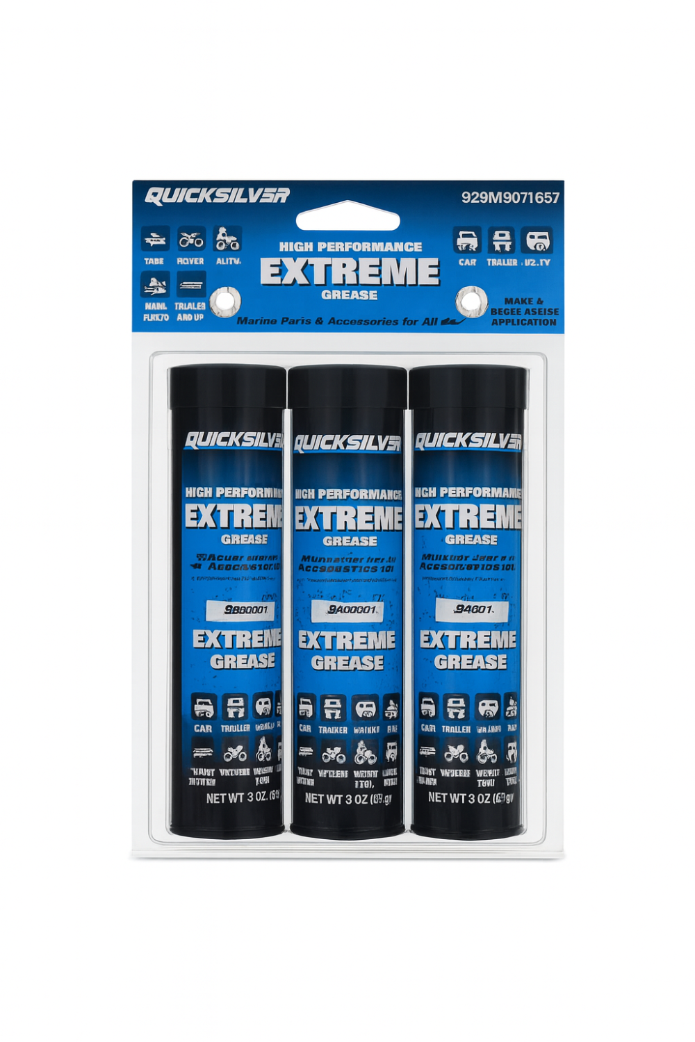Quicksilver Extreme Marine Fett 3x85g 
