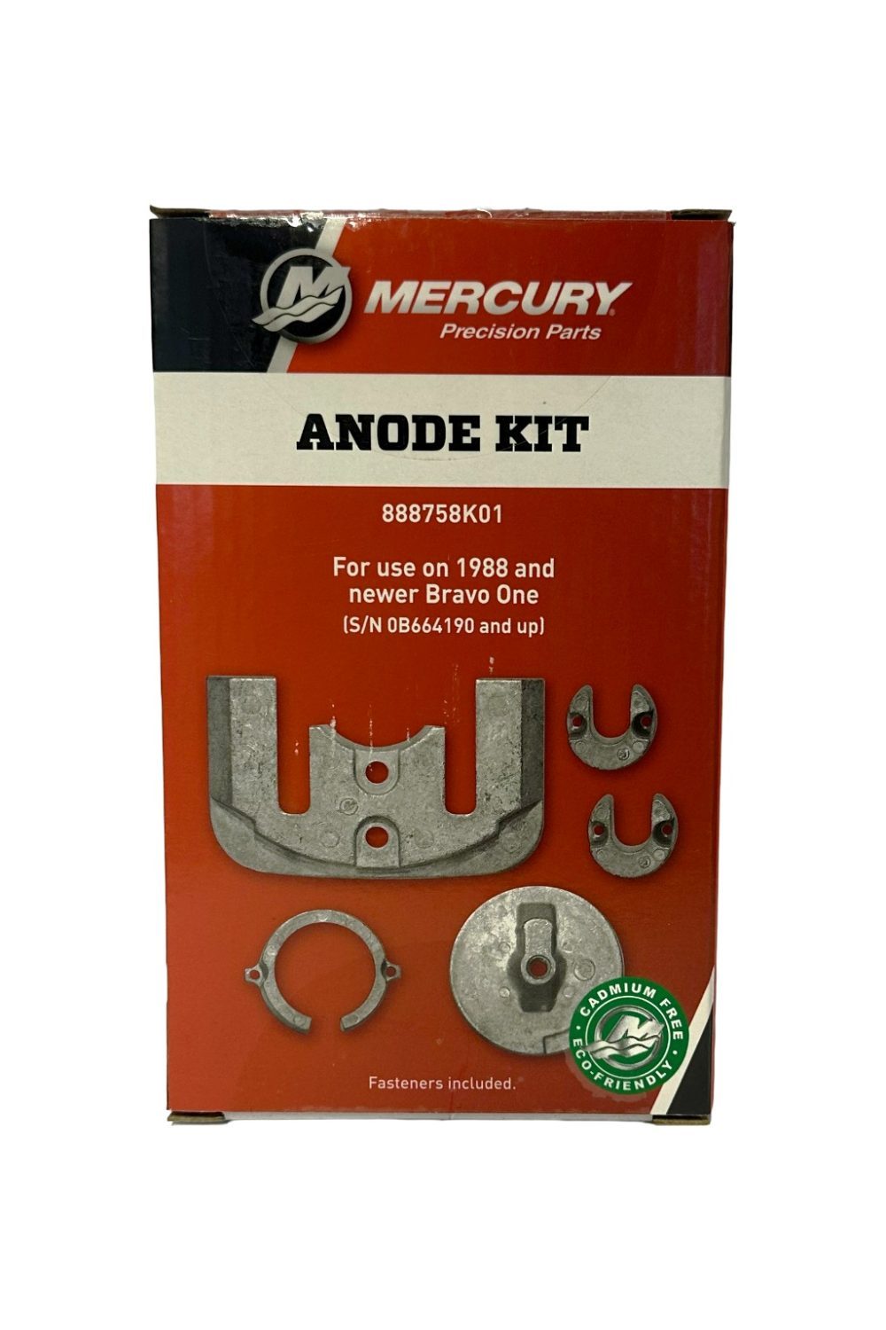 Mercury Anodesett  - For MerCruiser Bravo One