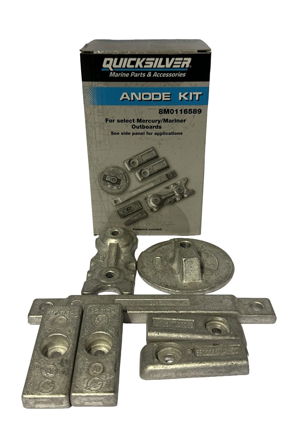 Mercury aluminiums anodesett - Verado 350HK L6 - Bilde 2