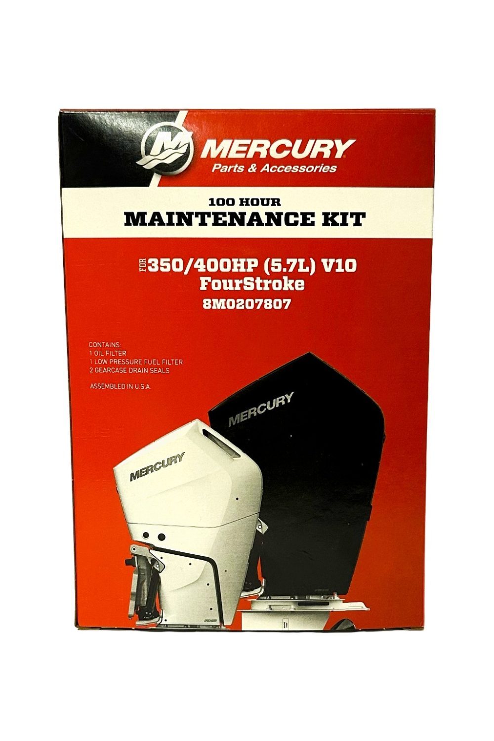 Mercury 100-Timers Servicesett for V10 Verado og SeaPro (350-425 hk)